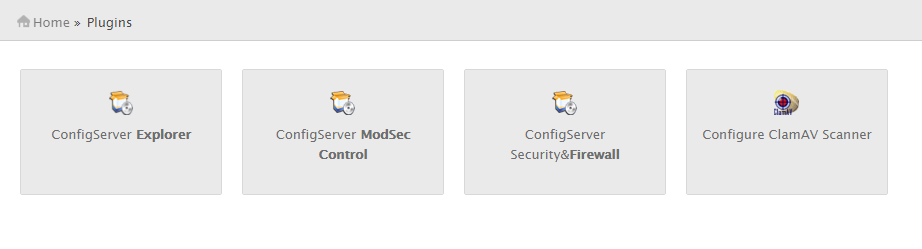 Securité logicielle cPanel
